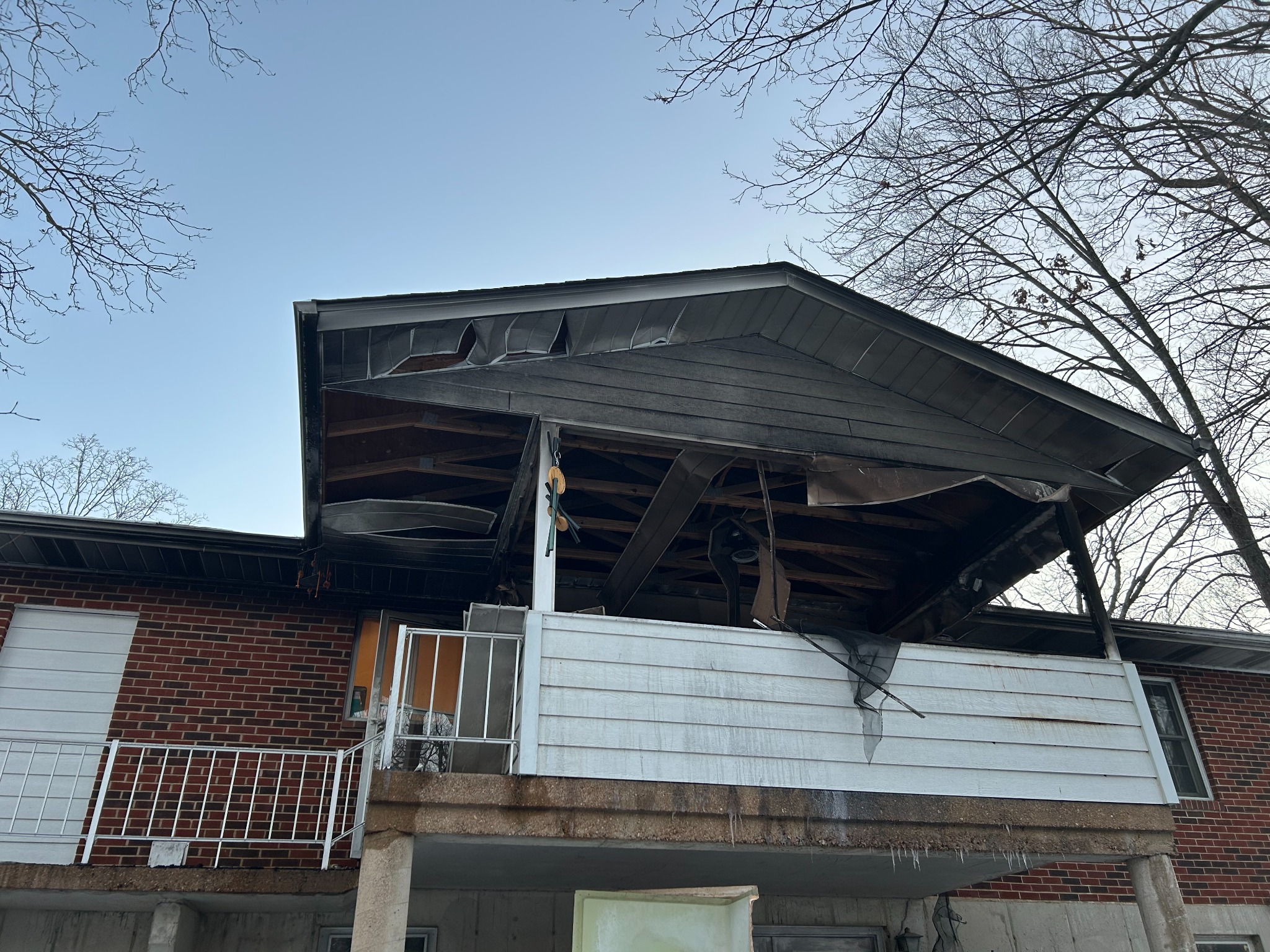 Another view of Fire Restoration & Rebuilding
